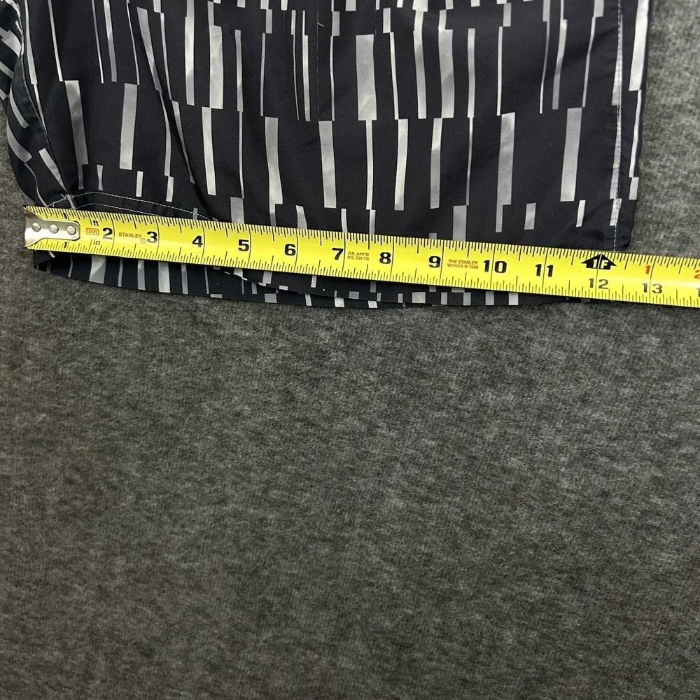 Under Armour Shorts Mens Large Geometric Gray Heatgear Gym Workout Lined 7" READ - Picture 16 of 16